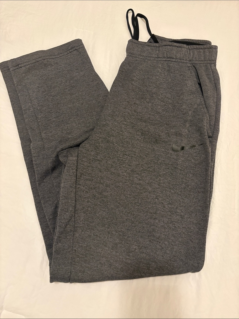 Nike Men's Talk Gray Drawstring Sweatpants